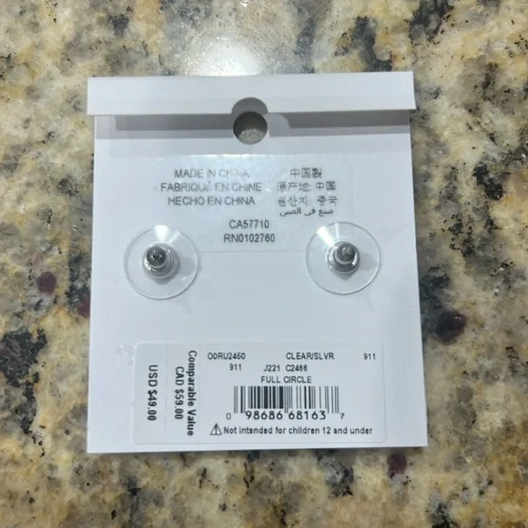 Kate Spade Full Circle Earrings - Picture 2 of 2